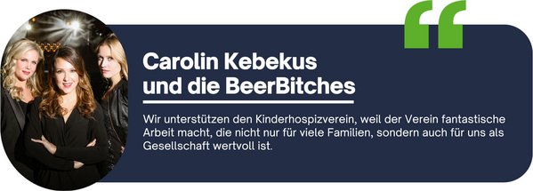 Bands with Benefits - Zitat Carolin Kebekus und Die Beerbitches