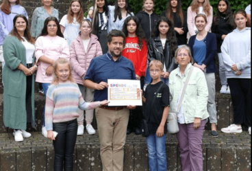 Spendenübergabe an der Westerwaldschule Driedorf
